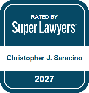 Christopher J. Saracino selected to the 2027 New Jersey Super Lawyers list for Workers' Compensation
